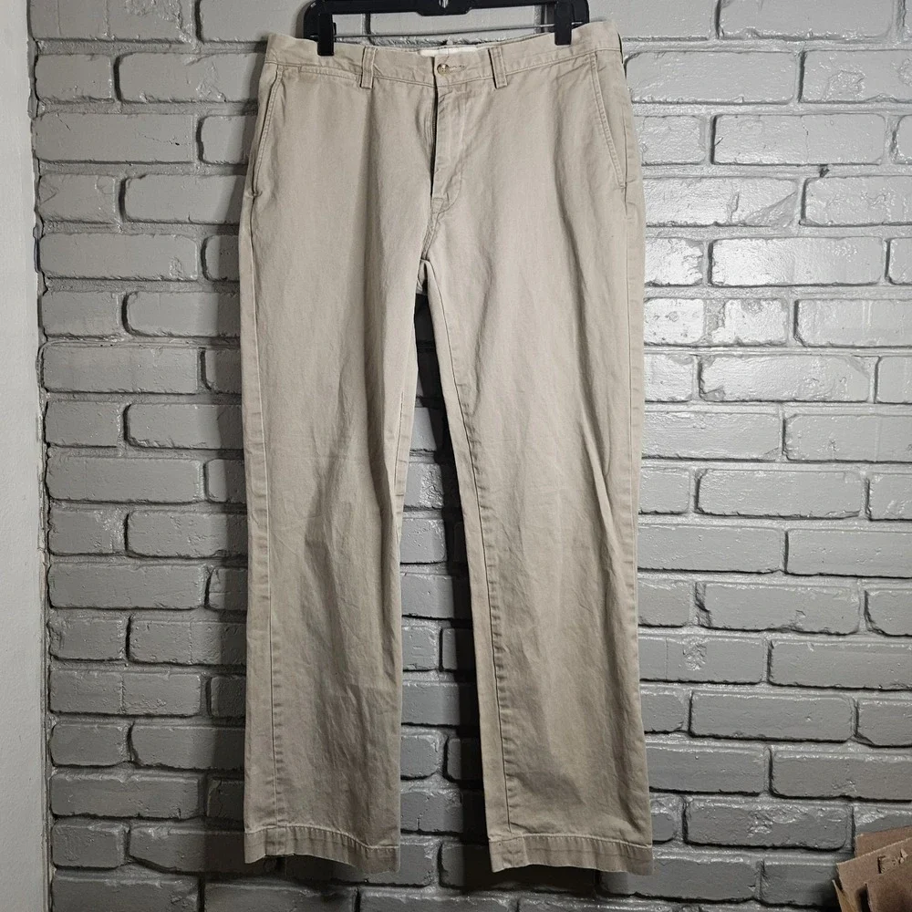 Polo Ralph Lauren Mens Pants 34x32 Classic Fit Chino Khaki Golf Heritage